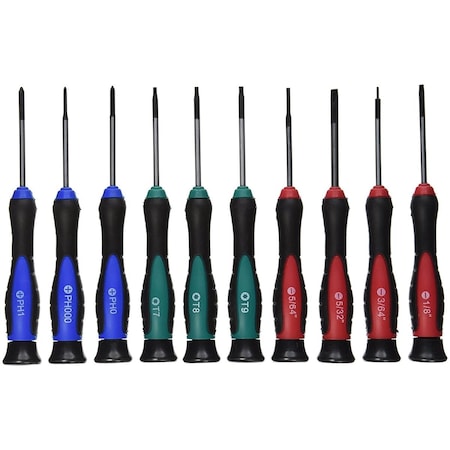 Hangzhou Great Star Industrial Master Mechanic Precision Screwdrivers , 10PK 164994